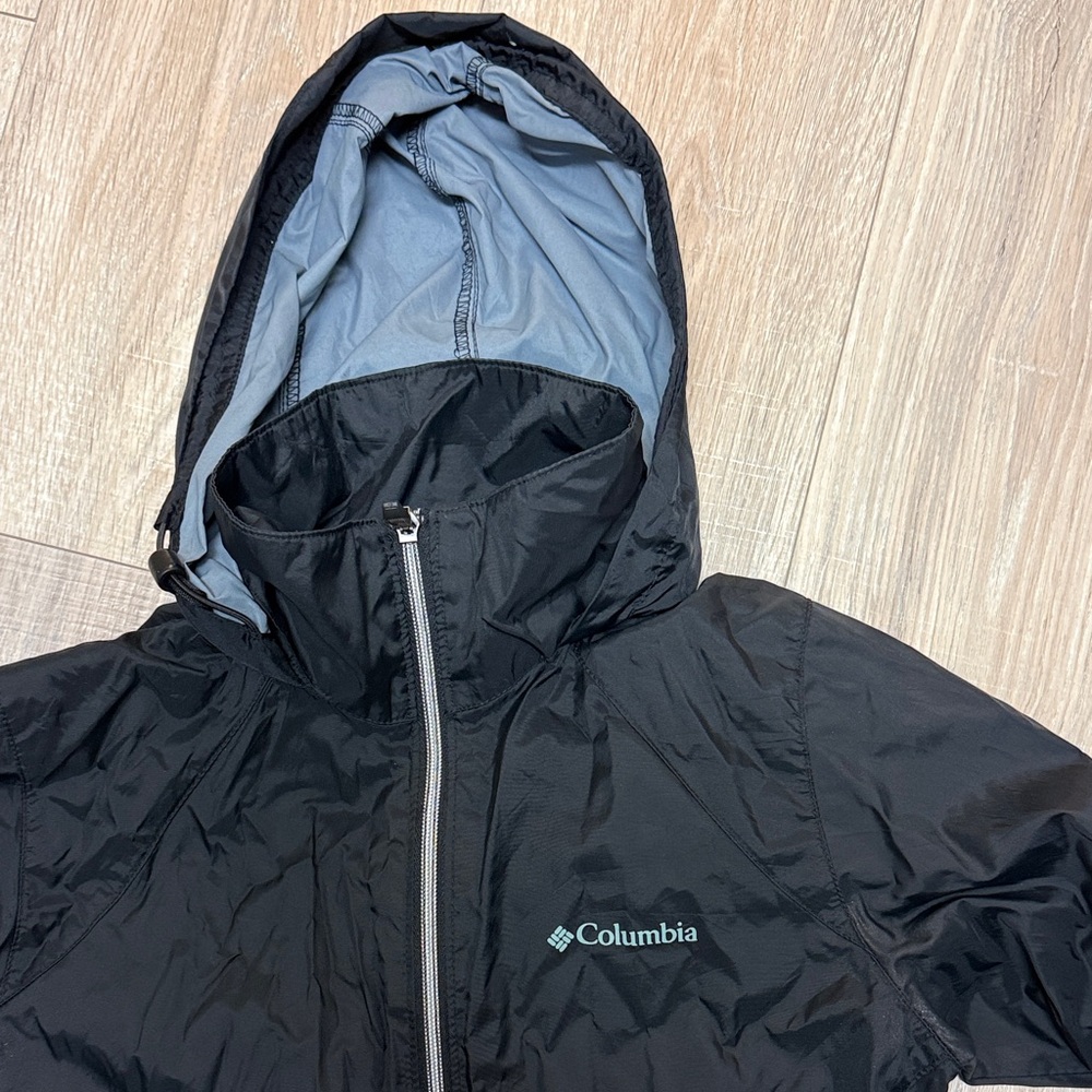 Columbia Black Windbreaker Jacket